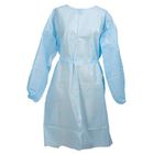 Breathable Blue Sterile Operating Disposable Isolation Gowns