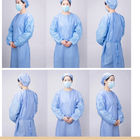 PE PP CPE Waterproof 25GSM Surgical Isolation Gowns