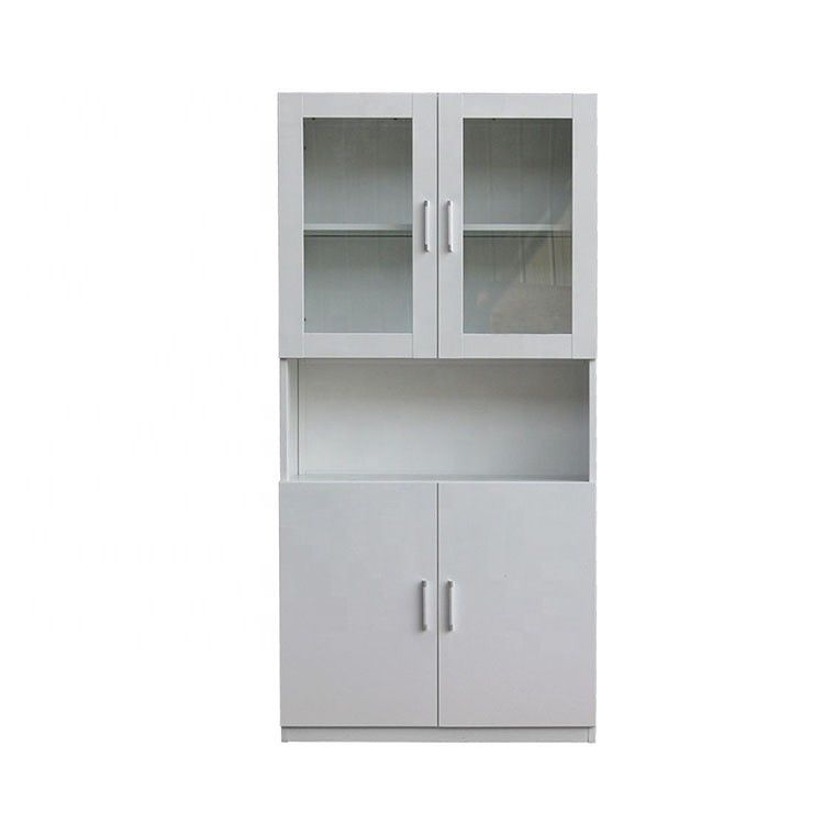 Tempered Glass Window Hospital Medical Storage Cupboards